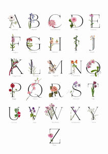 Floral Alphabet